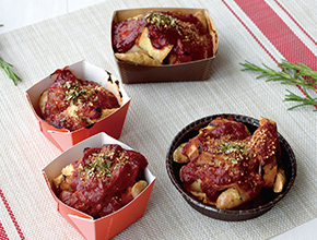 パンコントマテ ～ハーブソーセージ添え～