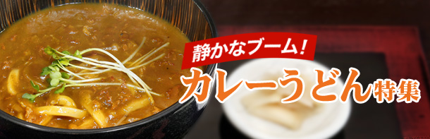 静かなブーム！カレーうどん特集