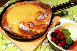 マスカルポーネ&ハニー&ベリー　680円