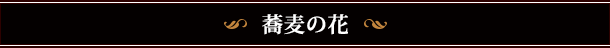 蕎麦の花