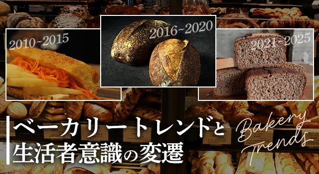 ベーカリートレンドと生活者意識の変遷