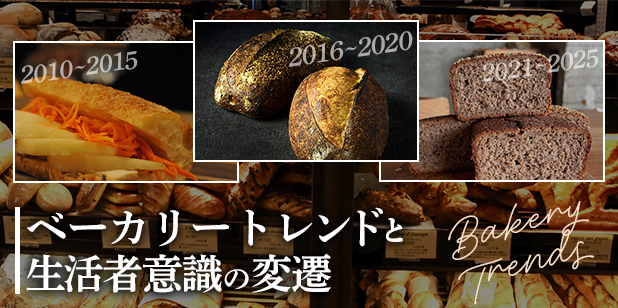 ベーカリートレンドと生活者意識の変遷