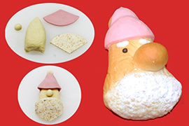 サンタのメロンパン
