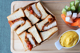 サルサｄｅカツサンド