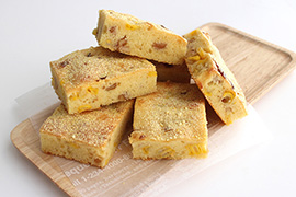 とうもろこしのホワイトブラウニ－