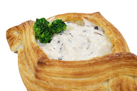 キノコたっぷりホワイトシチュ－