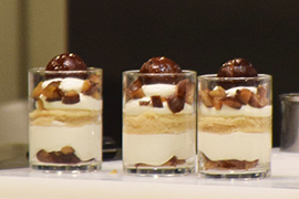 すだきとうと栗のショ－トケ－キ