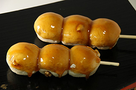 ぷるもちみたらし団子