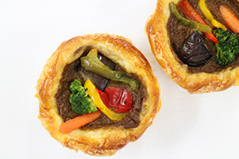 野菜の焼きカレ－パン