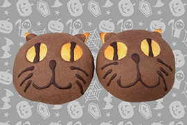 黒猫メロンパン