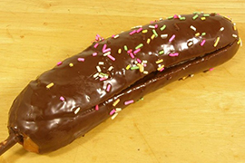 チョコバナナド－ナツ