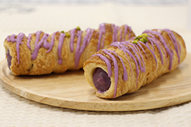 むらさき芋コロネ