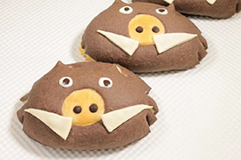 イノシシのメロンパン