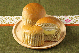 ほうじ茶クリ－ムパン