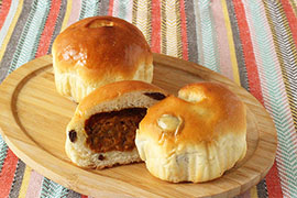 レ－ズン焼きカレ－パン