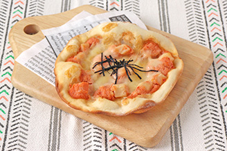 明太ポテトピザ