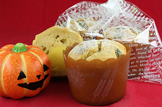 かぼちゃマフィン