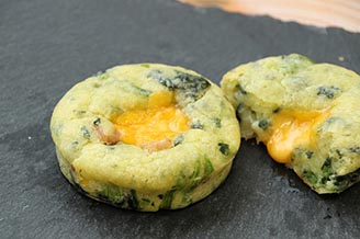 おつまみパンペルデュ・サレ～ほうれん草チ－ズ～