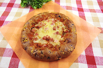 黒米のピッツァ