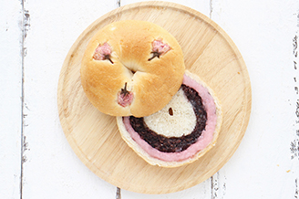 もちもち桜あんのベ－グル