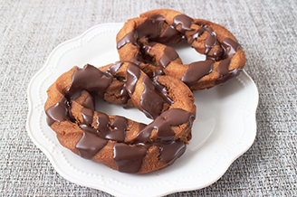 チョコがけド－ナツ